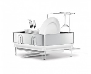 steel frame dishrack - simplehuman